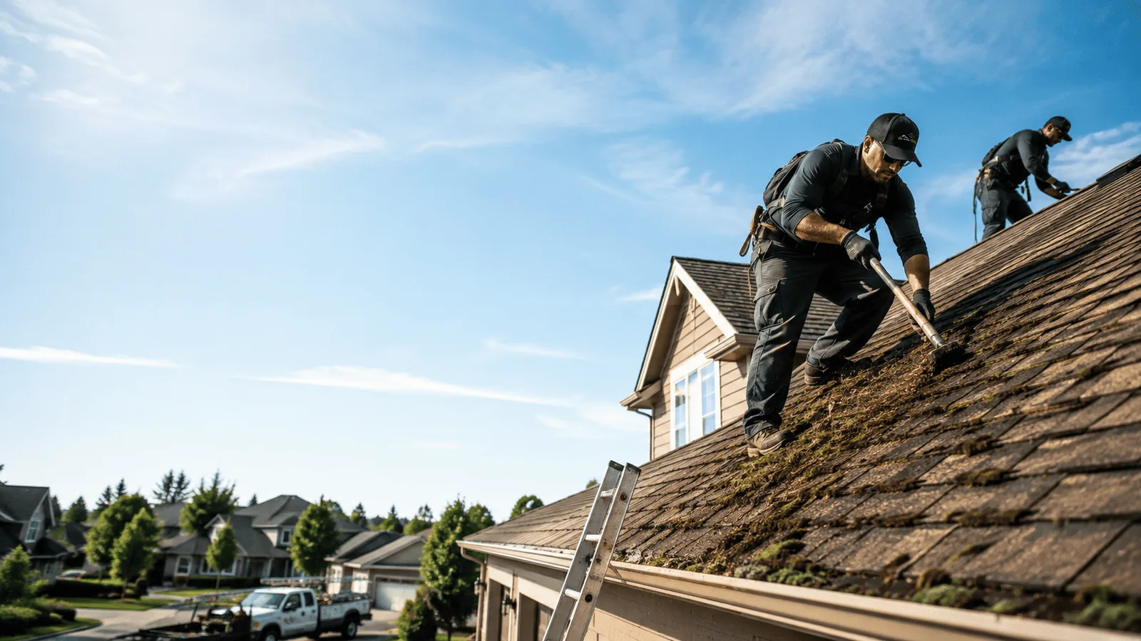 Roof Moss Removal in Spring Mills, PA near me